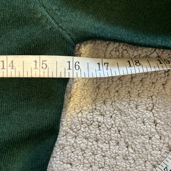 NWT Vince Camuto Bow Back Green Fit & Flare Sweater Dress Size Small - Picture 9 of 12